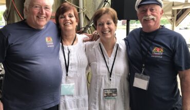 Susan W with Chanteymen at Mystic Seaport Museum