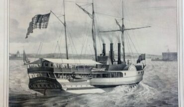 Lithograph, CHANCELLOR LIVINGSTON, Accession Number 1961.43, Mystic Seaport Museum